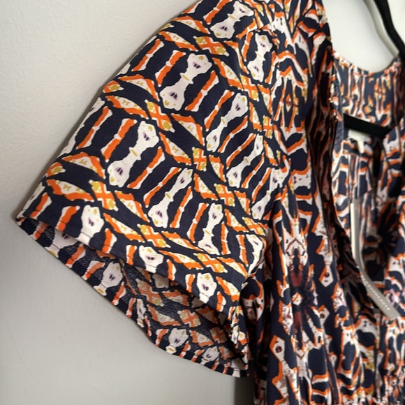 New with tags Maeve Anthropologie short sleeve tribal print maxi dress - Picture 5 of 13